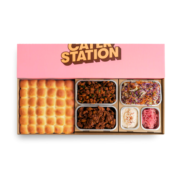 75 - 95 person  (Dietaries covered DF, Gluten friendly, Vegan)