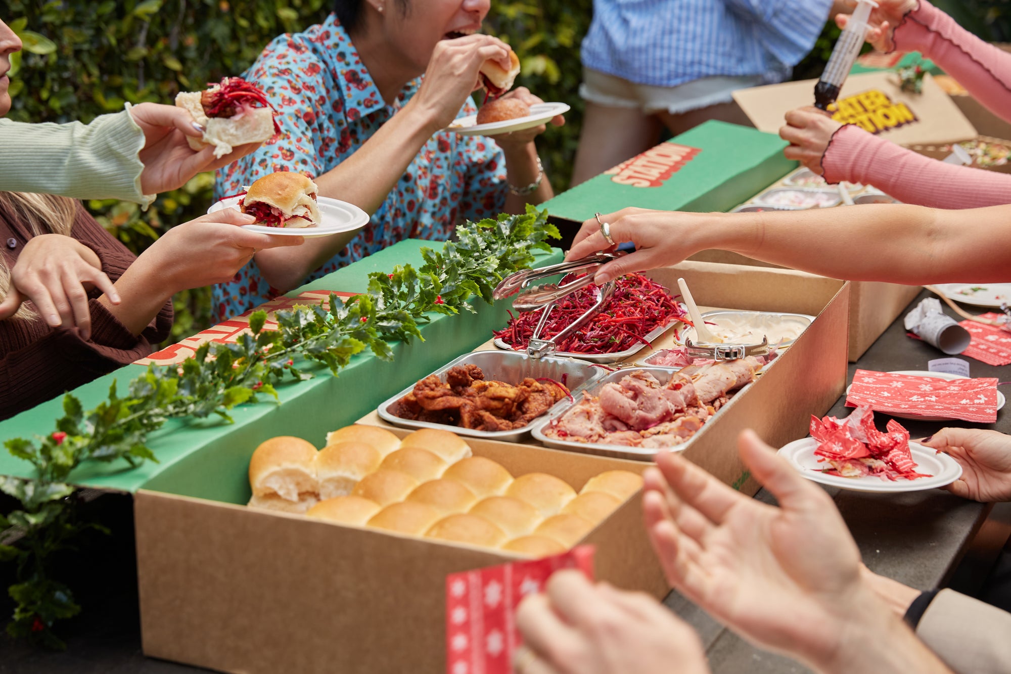 75 - 95 person Xmas Pack with dessert (Dietaries covered DF, Gluten friendly, Vegan)