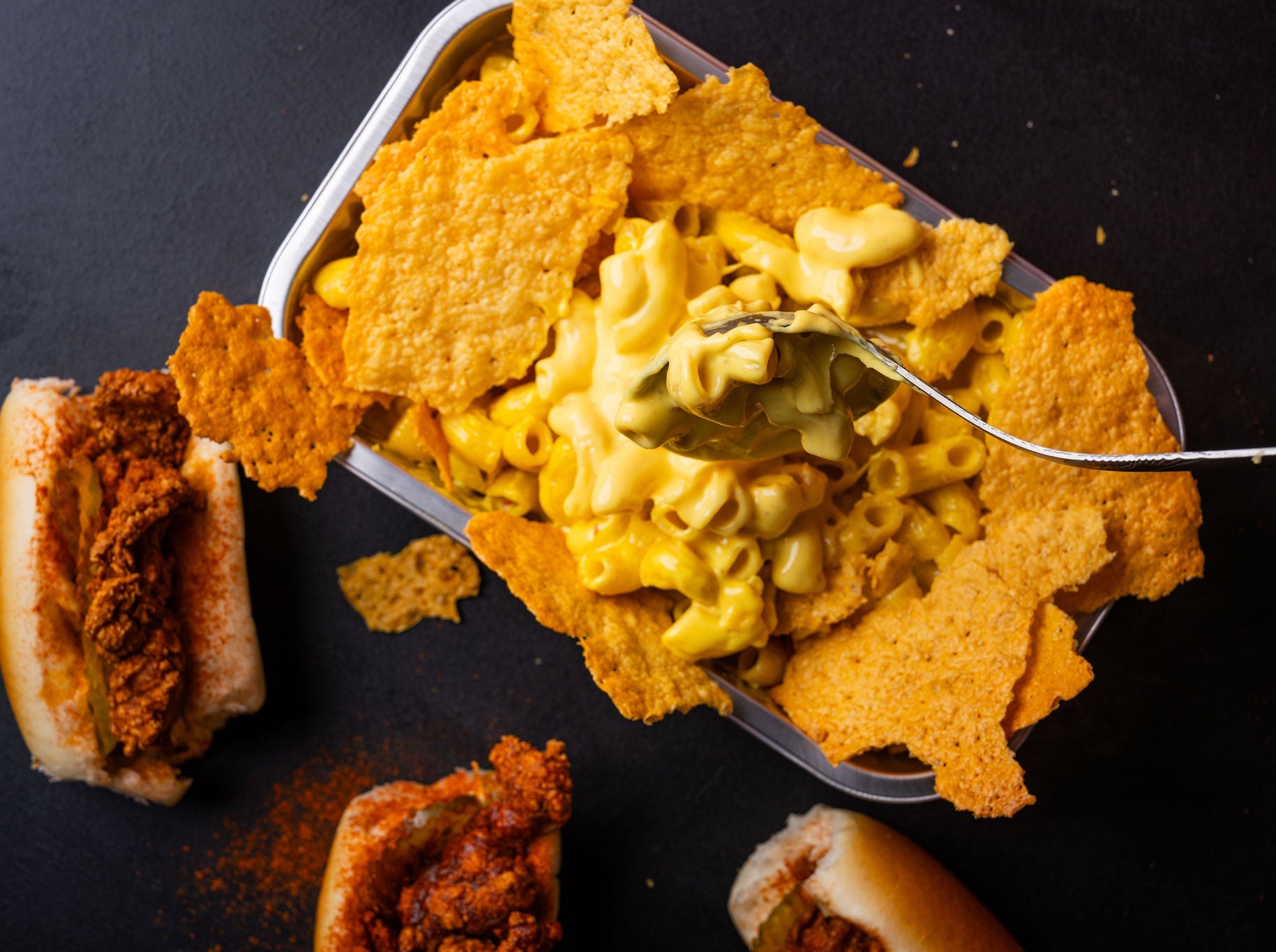 DUSTY HOTS ADDON: Mac'n'Cheese Brûlée