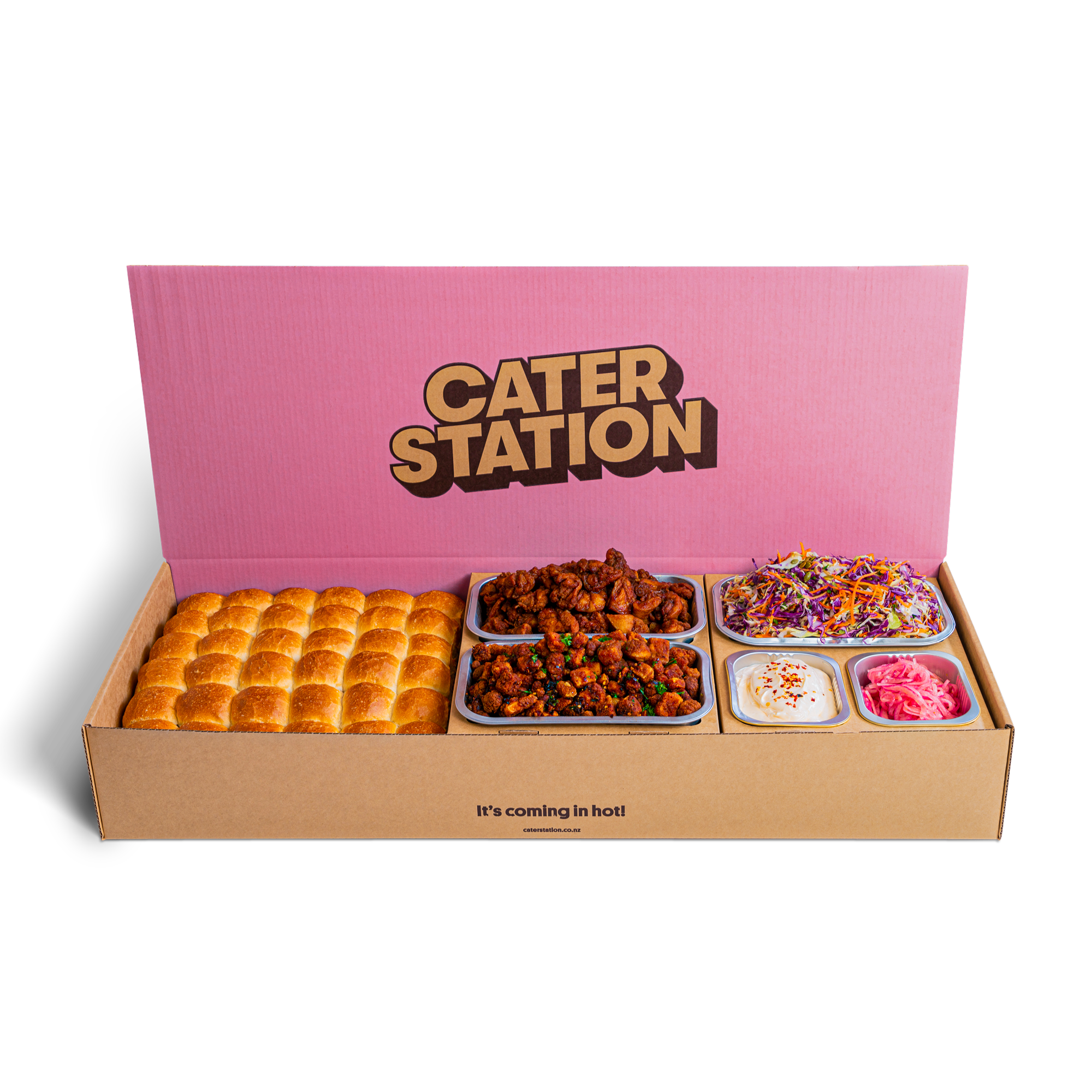 80-90person Party Pack  with dessert (Dietaries covered DF, Gluten friendly, Vegan)