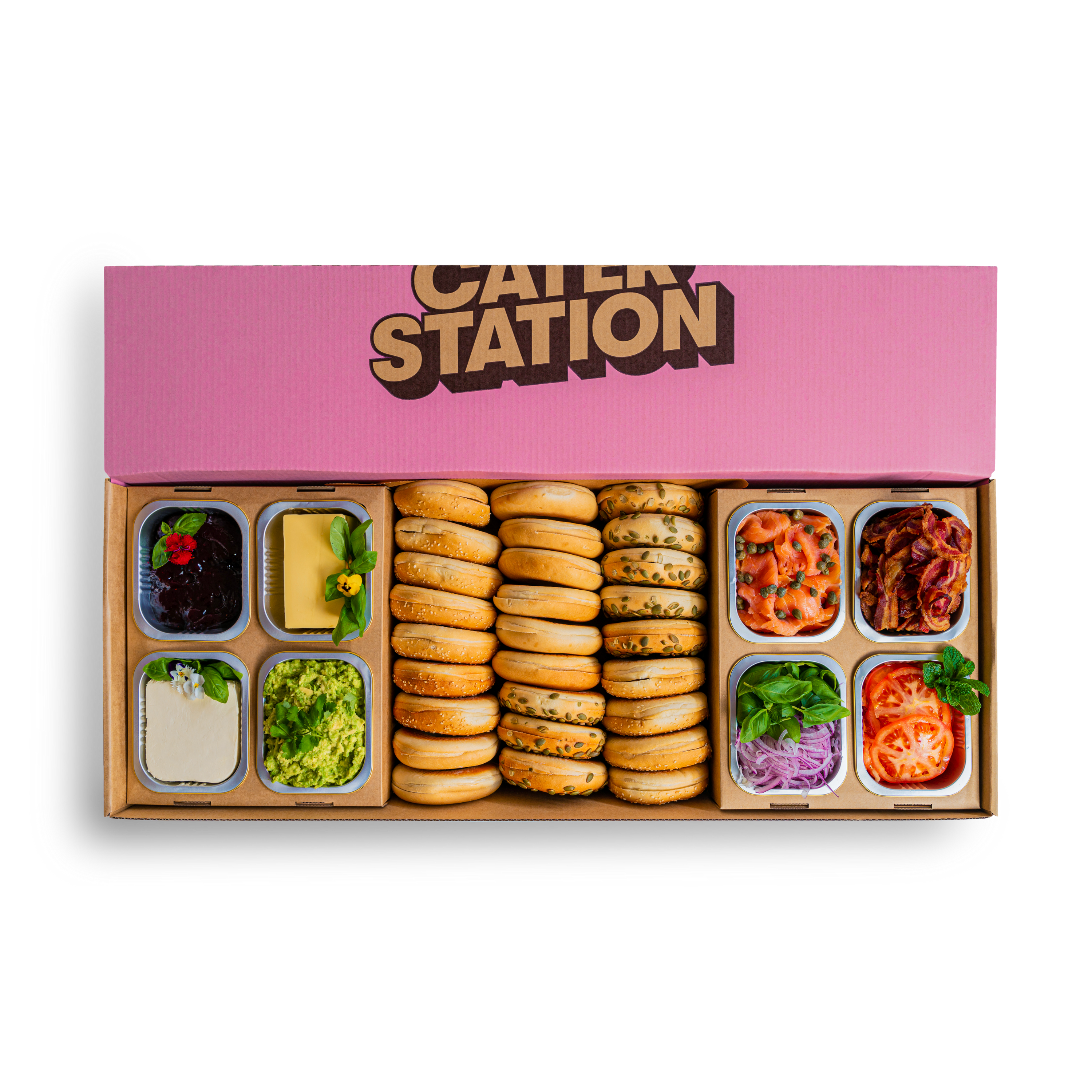 100 - 120 person Breakfast pack (Dietaries covered DF, Gluten friendly, Vegan)