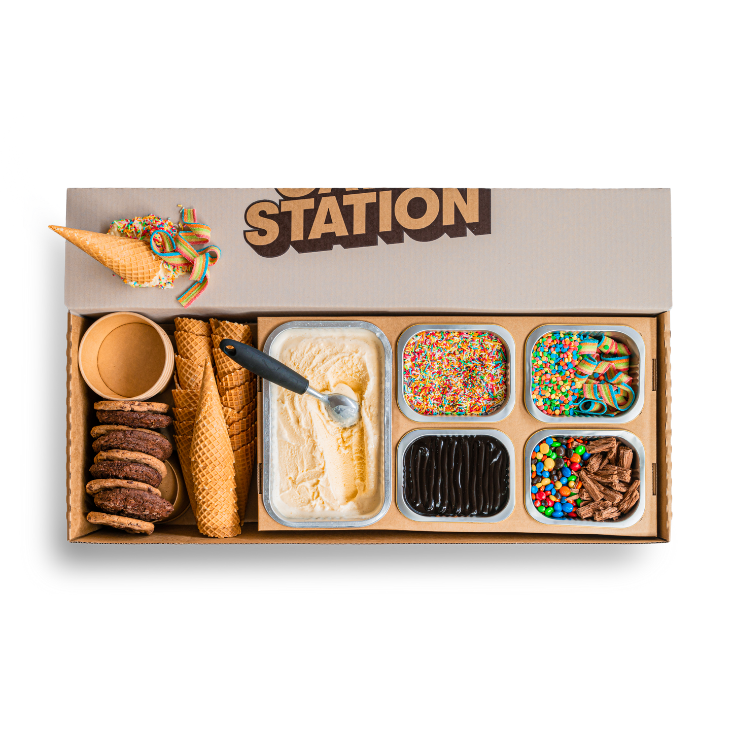 Mini Ice-cream Sandwich Station