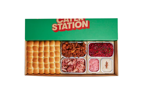 75 - 95 person Xmas Pack with dessert (Dietaries covered DF, Gluten friendly, Vegan)