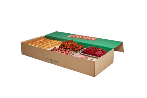 100 Party Pack (Dietaries covered DF, Gluten friendly, Vegan) with Xmas kits