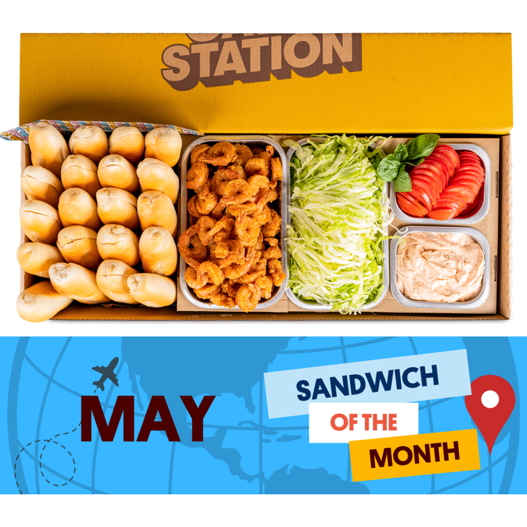 SANDO OF THE MONTH - MAY - Mini Po' Boy