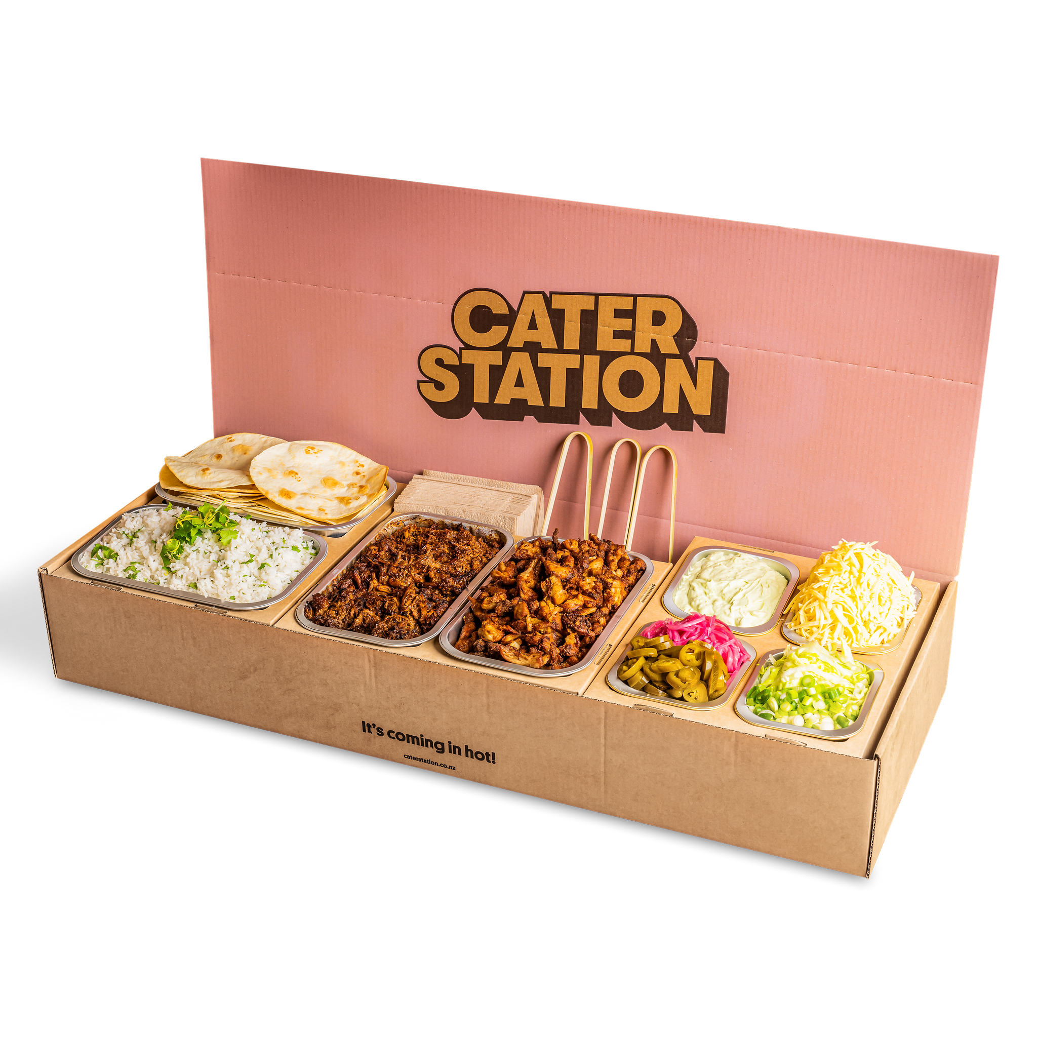 Chipotle Burrito Bowl Station