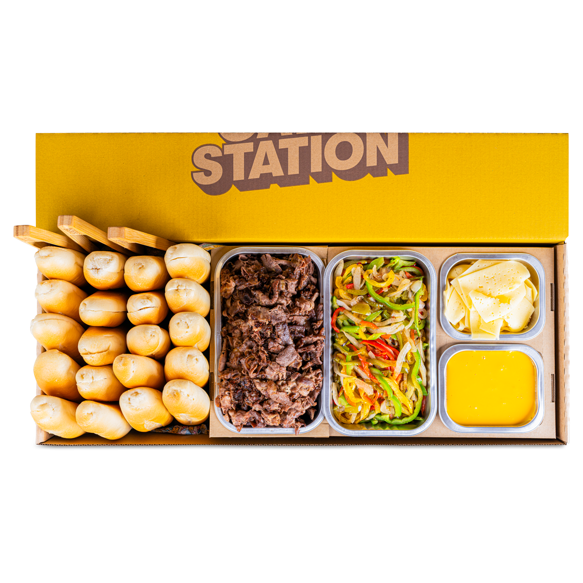 SANDO SERIES - Philly Cheese Steak