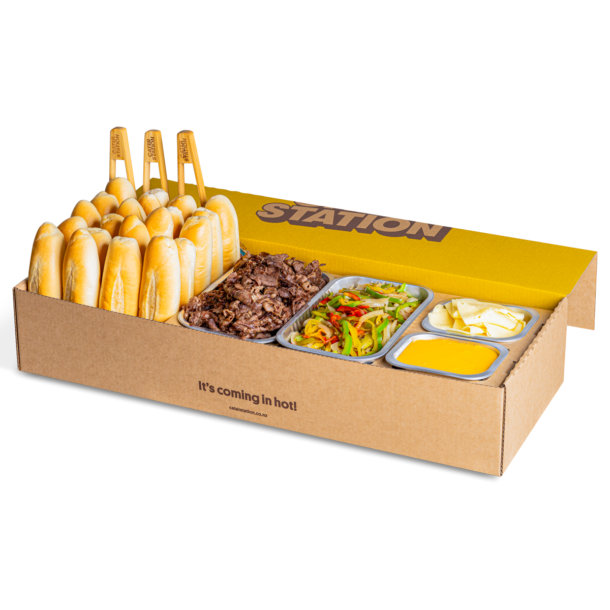 SANDO SERIES - Philly Cheese Steak