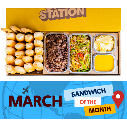 SANDO OF THE MONTH - March: Philly Cheese Steak