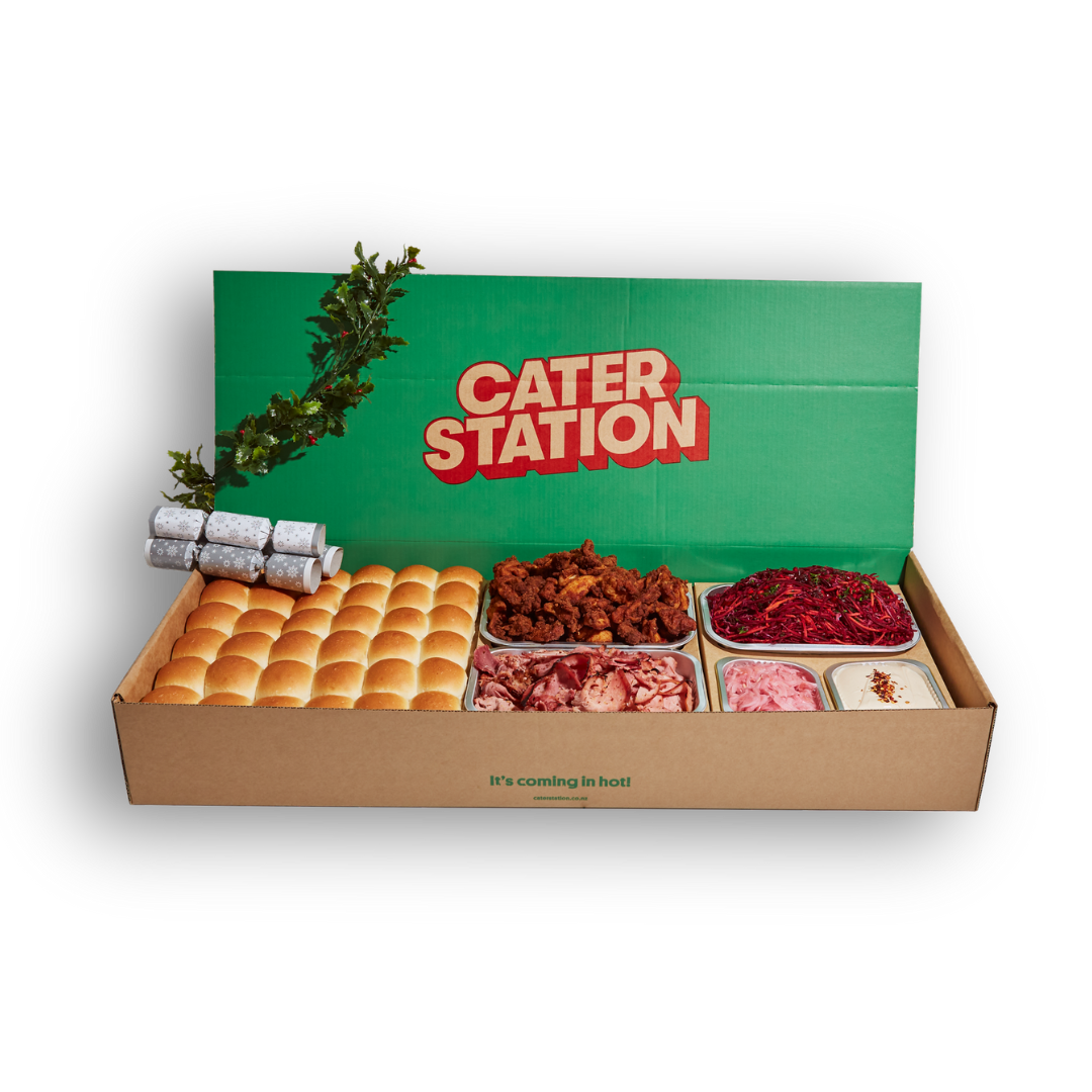 60-75person Xmas party pack (Dietaries covered DF, Gluten friendly, Halal, Vegan)